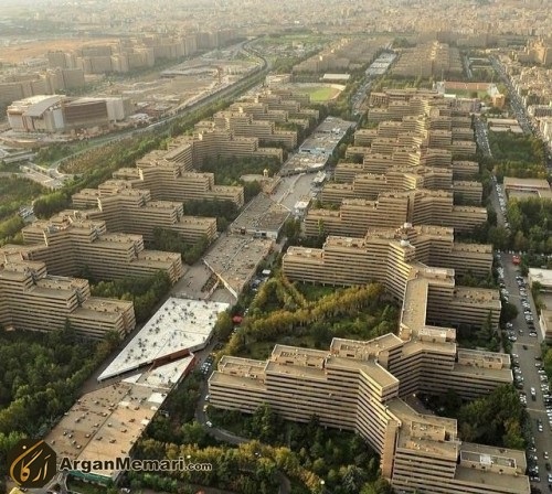 تصاویر هوایی از شهرک اکباتان تهران